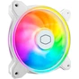 Кулер до корпусу CoolerMaster MasterFan MF120 HALO White Edition (MFL-B2DW-21NP2-R2) - зменшене зображення 1