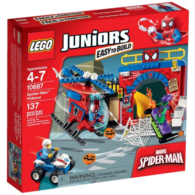 Конструктор LEGO Juniors Притулок Людини-павука (10687) - изображение 1
