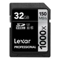 Карта пам'яті Lexar 32GB SDHC class 10 UHS-II U3 4K (LSD32GCRBEU1000) - зменшене зображення 1