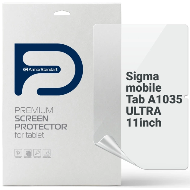 Пленка защитная Armorstandart Anti-Blue hydrogel Sigma mobile Tab A1035 ULTRA 11inch (ARM93975) - изображение 1