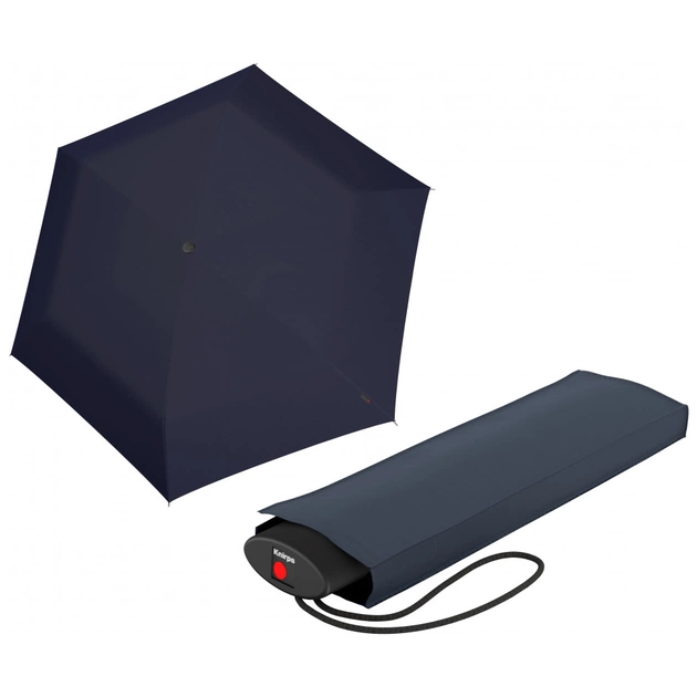 Парасоля Knirps AS.050 Slim Small Manual Navy (Kn95 9051 1201) - зображення 1