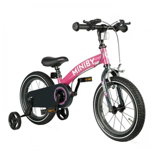 Детский велосипед QPlay биговел Miniby 3в1 Pink (CB01MiniByPink) изображение 1