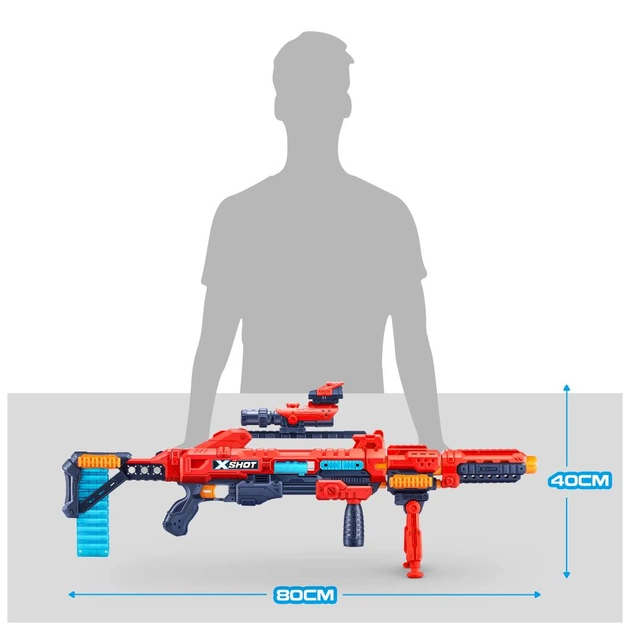 Игрушечное оружие Zuru Бластер X-Shot Excel Regenerator (36173R) - изображение 5