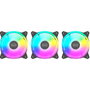 Кулер до корпусу PcCooler F3 T120 ARGB 3 in 1 Black зображення 1
