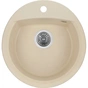 Мийка кухонна GRANADO RONDA ivory з сифоном (470*490mm.) (gr2204) - зменшене зображення 1