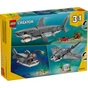 Конструктор LEGO Creator Люта акула зі скринею скарбів (31381) - зменшене зображення 10
