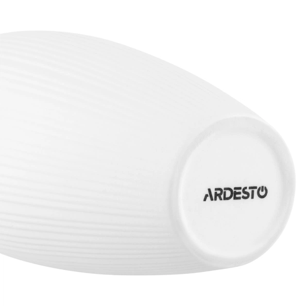 Ваза Ardesto Siena, 7х23см, порцеляна, білий (AR3806W) - picture 5
