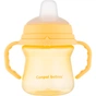 Поїльник-непроливайка Canpol babies з силіконовим носиком FirstCup 150 мл Жовта (56/614_yel) - зменшене зображення 1