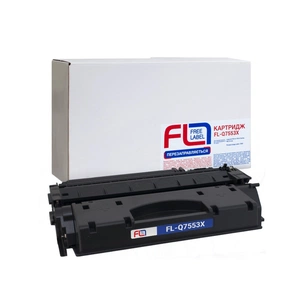 Картридж FREE Label HP 53X (Q7553X) (FL-Q7553X) зображення 1