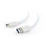 Дата кабель USB 3.0 AM to USB-C 0.5m Cablexpert (CCP-USB3-AMCM-W-0.5M) - уменьшенное изображение 1