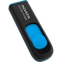 USB флеш накопичувач ADATA 512GB AUV 128 Black/Blue USB 3.2 (AUV128-512G-RBE) - зменшене зображення 2