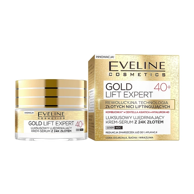 Крем для обличчя Eveline Cosmetics Gold Lift Expert 40+ 50 мл (5901761941937) - зображення 1
