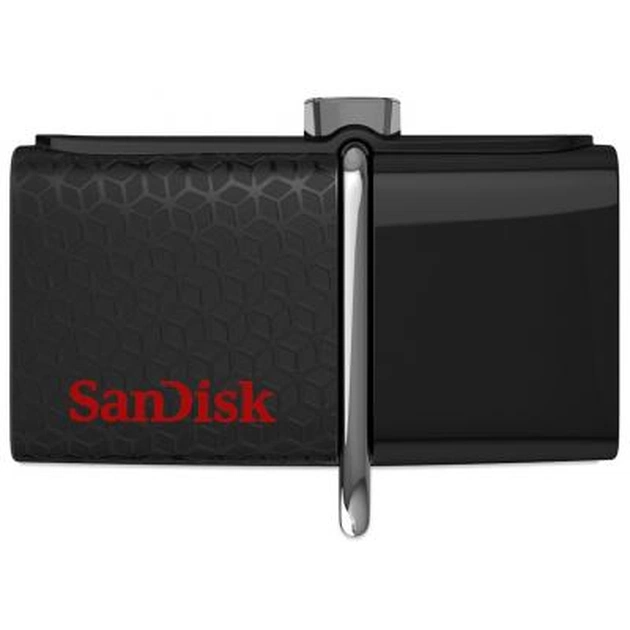 USB флеш накопичувач SanDisk 64GB Ultra Dual Drive OTG Black USB 3.0 (SDDD2-064G-GAM46) - зображення 1