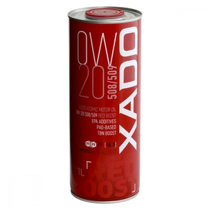 Моторна олива Xado 0W-20 508/509 Red Boost, 1 л (ХА 25194) зображення 1