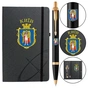 Ручка кулькова Parker IM 17 CITY Black GT BP Герб Києва + блокнот Parker + подар.упак. GIFT24 (22032b24_C0010u) - зменшене зображення 1