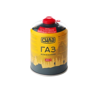 Газовий балон СИЛА з різьбою 450 г (Корея) (680247) изображение 1