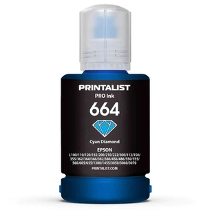 Чорнило Printalist Epson L110/L210/L300 140г Cyan (PL664C) зображення 1