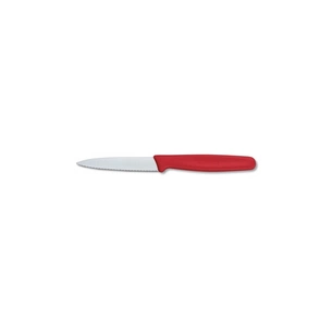 Кухонний ніж Victorinox Standart 8 см, с волнистым лезвием, красный (5.0631) зображення 1
