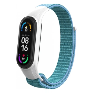 Ремінець до фітнес браслета Armorstandart нейлоновий для Xiaomi Mi Band 7/6/5/4 Light Blue (ARM69066) зображення 1