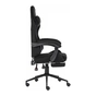 Крісло ігрове GT Racer X-2324 Black Suede (X-2324 Fabric Black Suede) - зменшене зображення 3