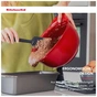 Лопатка кухонна KitchenAid Coreline для тіста, 30 см, сірий (KAS031OHCGG) - зменшене зображення 7