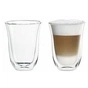 Набір склянок DeLonghi Latte Macchiato 2 шт 330 мл (00000010992) - зменшене зображення 2