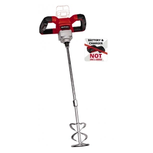 Міксер будівельний Einhell TE-MX 18 Li - Solo, 18В, PXC, М14, 0-620 об/хв, 1.9 кг (без АКБ та ЗП) (4258760) изображение 1