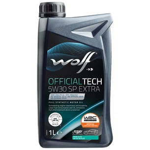 Моторна олива Wolf OFFICIALTECH 5W30 C3 SP EXTRA 1л (1049358) зображення 1