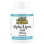 Вітамінно-мінеральний комплекс Natural Factors Альфа-ліпоєва кислота, 200 мг, Alpha-Lipoic Acid, 60 капсул (NFS-02098) - зменшене зображення 1