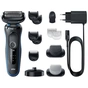 Електробритва Braun Series 5 51-B4650cs BLACK / BLUE - зменшене зображення 1