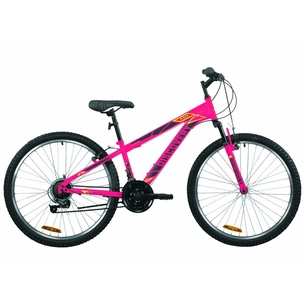 Велосипед Discovery 24" RIDER AM DD рама-11,5" St 2020 малиново-чорний з жовтим (OPS-DIS-24-204) зображення 1
