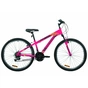 Велосипед Discovery 24" RIDER AM DD рама-11,5" St 2020 малиново-чорний з жовтим (OPS-DIS-24-204) - зменшене зображення 1