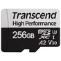 Карта пам'яті Transcend 256GB microSD class 10 UHS-I U3 A2 (TS256GUSD330S) - зменшене зображення 2