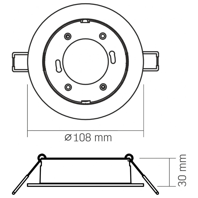 Світильник точковий Videx VL-SPF27R-W - picture 3