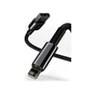Дата кабель USB 2.0 AM to Lightning 2.0m 2.4A black Baseus (CALWJ-A01) - уменьшенное изображение 2