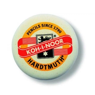 Гумка Koh-i-Noor soft eraser 6240/41, round (6240041001KK) зображення 1