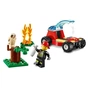Конструктор LEGO City Fire Пожежа в лісі 84 деталі (60247) - зменшене зображення 4