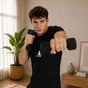 Гантельный набор Fitpaddy Neoprene 2pcs x 0.5kg (DB2X05BK) - уменьшенное изображение 4