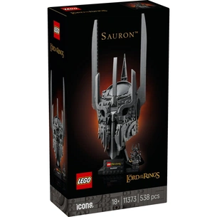Конструктор LEGO Icons Володар перснів: шолом Саурона (11373) зображення 1