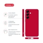 Чехол для мобильного телефона Intaleo Silicone Samsung Galaxy S25 Plus Red (1283126616884) - уменьшенное изображение 4