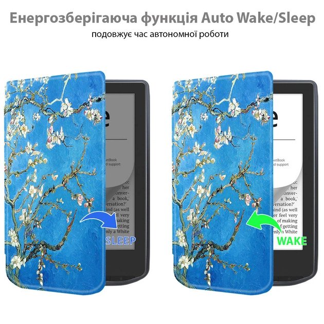 Чохол до електронної книги BeCover Smart Case PocketBook 629 Verse / 634 Verse Pro 6" Spring (710981) - picture 3