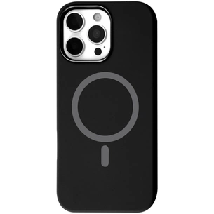 Чехол для мобильного телефона BeCover FIBRA Silicone OmniMag Apple iPhone 16 Pro Max Black (716232) изображение 1