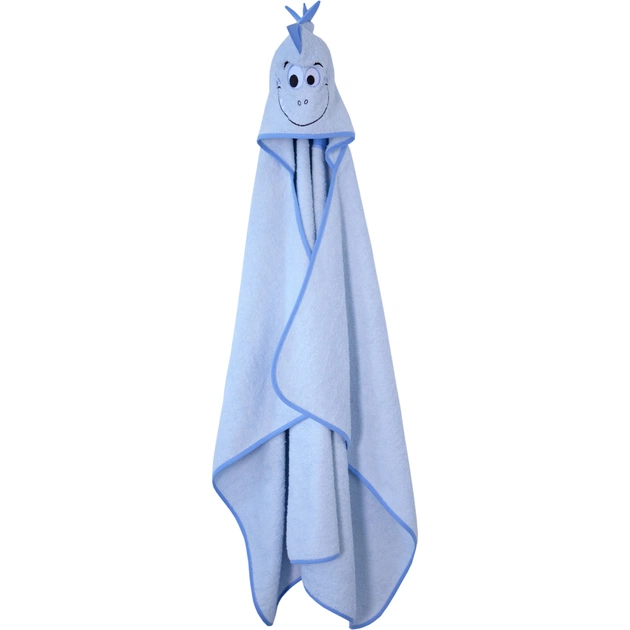 Пелюшки для малюків Верес Пелюшка для купання Baby Veres "Dino blue" 80*120 (190.01-1) - зображення 1