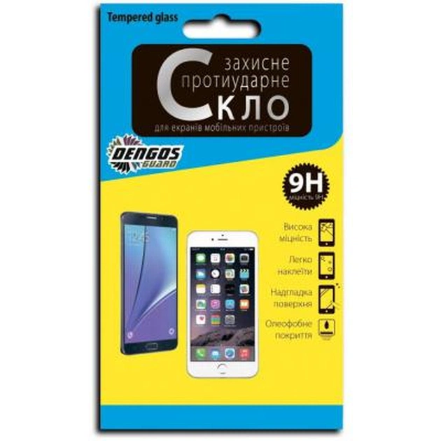 Скло захисне Dengos для Samsung Galaxy А3 2017 (А320) (TG-103) - изображение 1