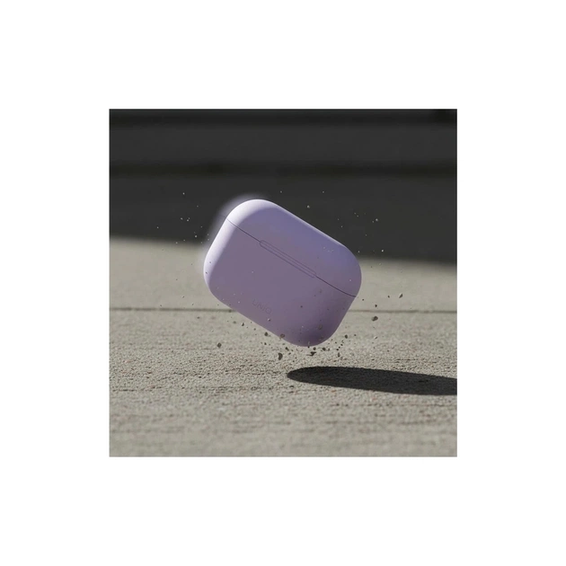 Чохол для навушників Uniq Lino AirPods Pro 2 gen Silicone Lilac lavender (8886463683569) - picture 7