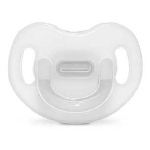 Пустушка Suavinex Colour Essence 0-6 міс, анатомічна силіконова, прозора (308087) зображення 1