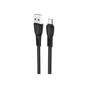 Дата кабель USB 2.0 AM to Micro 5P 1.0m 2.4A TPE X40 black HOCO (6931474711670) - уменьшенное изображение 1
