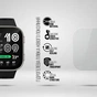 Плівка захисна Armorstandart hydrogel Amazfit Bip Max 6 pcs (ARM92790) - зменшене зображення 2