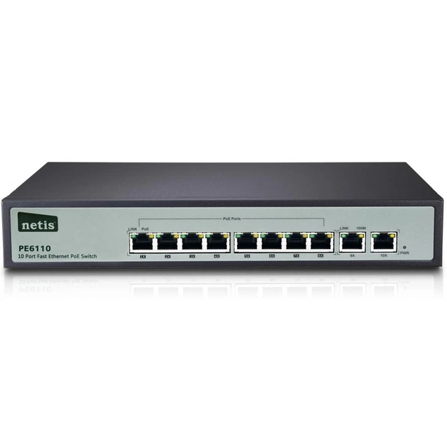 Комутатор мережевий Netis PE6110 - изображение 1