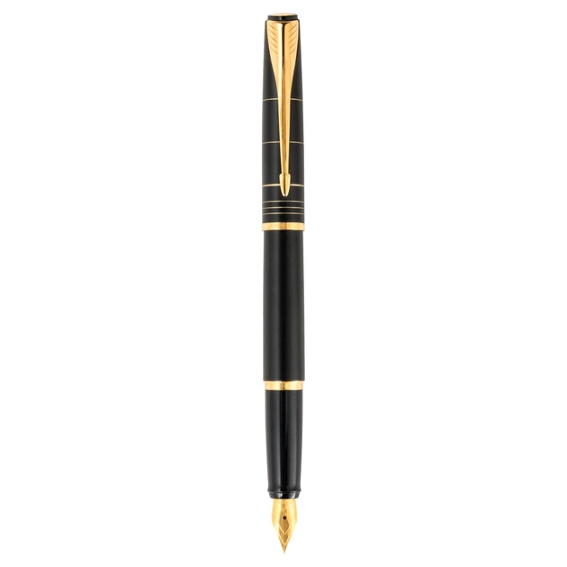 Ручка пір'яна Parker P РП Latitude F45Ч чорна (F45Ч) - зображення 1